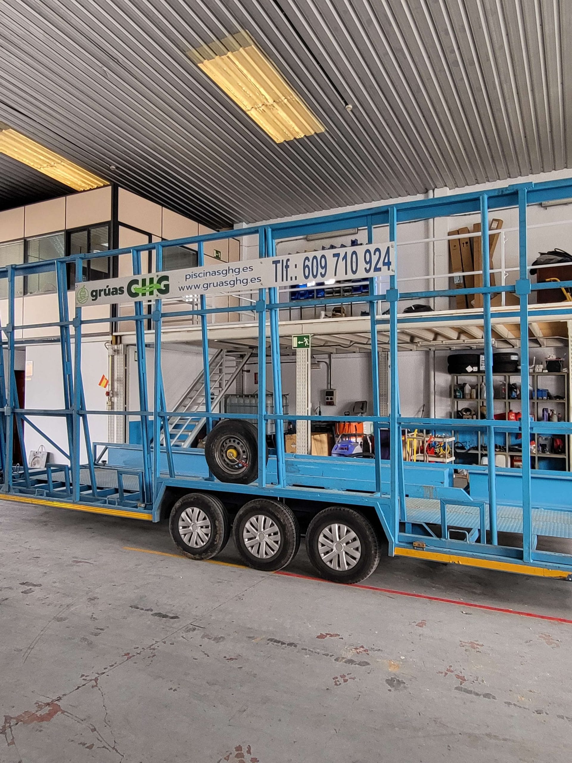 transporte de piscinas