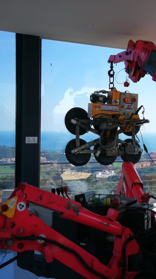 ventosas para vidrio