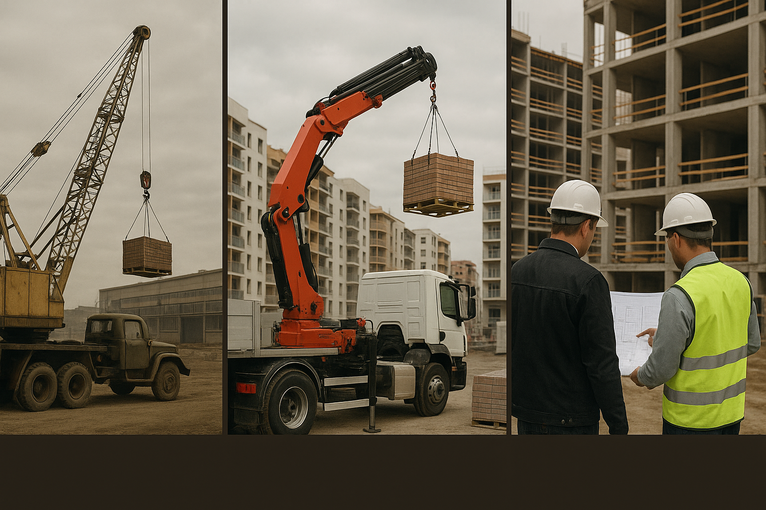 Evolución de Grúas GHG en 40 años de operaciones de transporte y elevación profesional